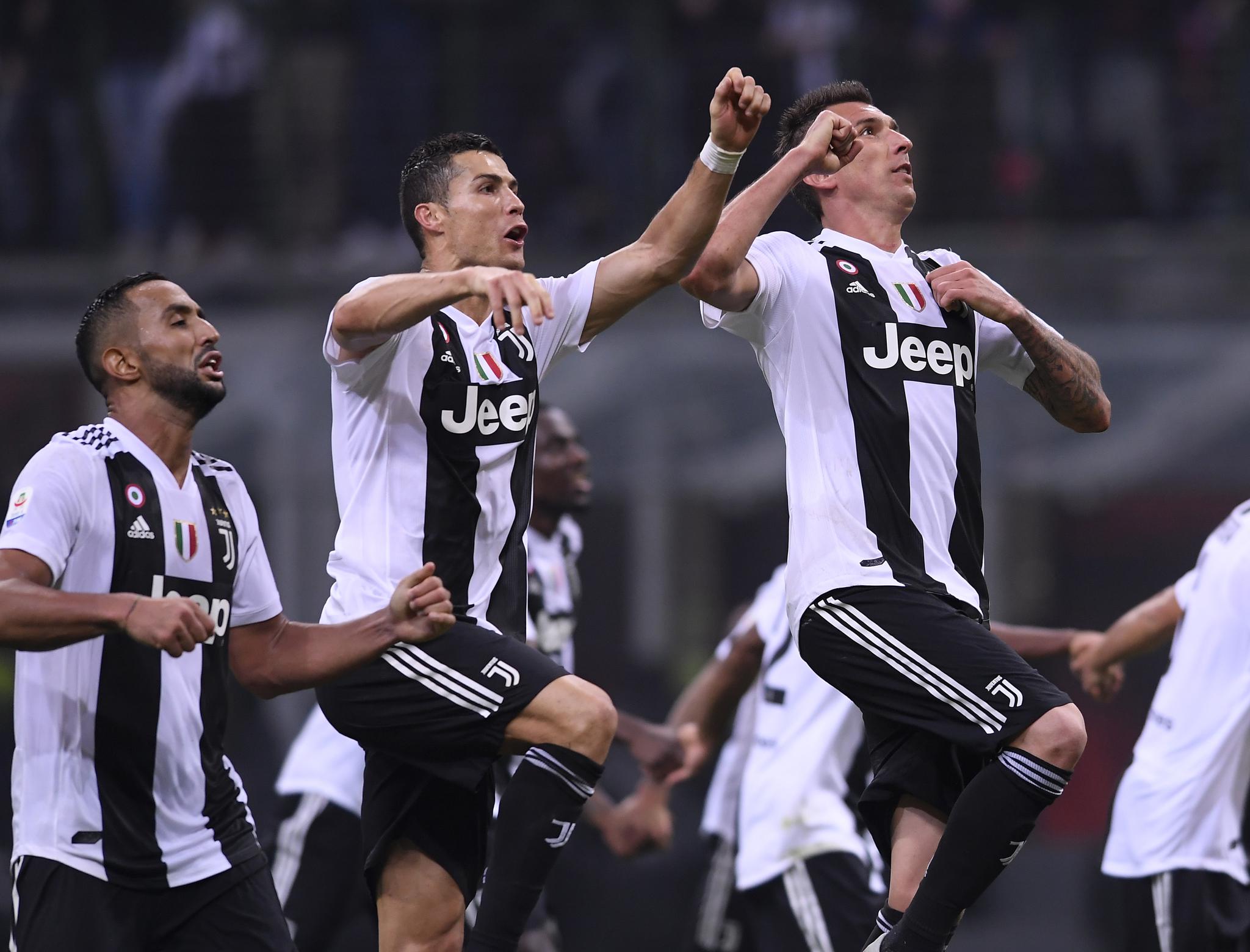 尤文图斯球员赛场上展现实力 尤文图斯球员赛场上展现实力